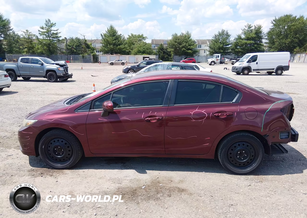 2014 Honda Civic Lx VIN:19XFB2F52EE204462 - 14