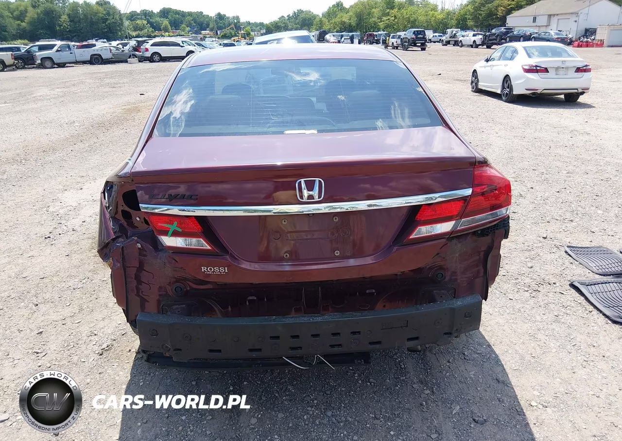 2014 Honda Civic Lx VIN:19XFB2F52EE204462 - 16
