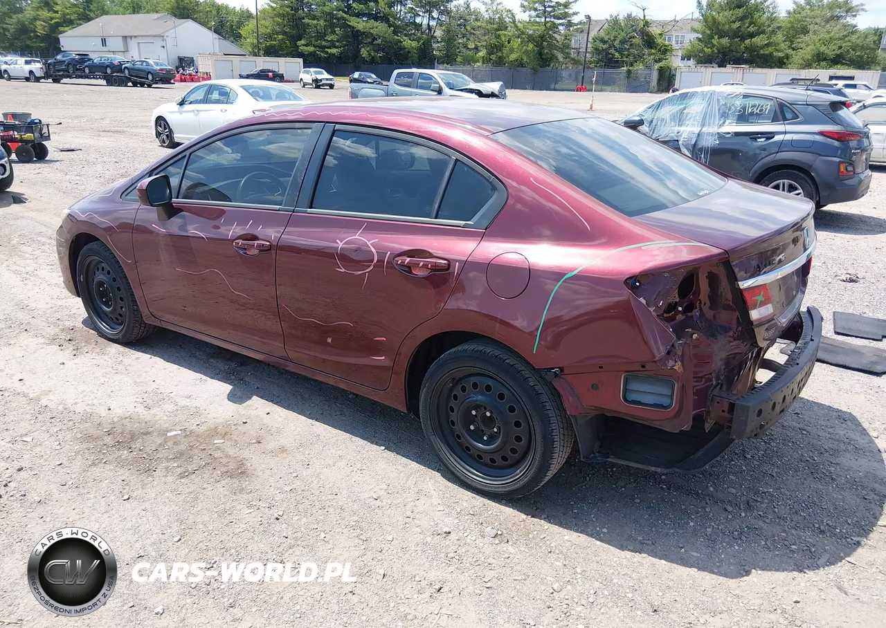 2014 Honda Civic Lx VIN:19XFB2F52EE204462 - 3