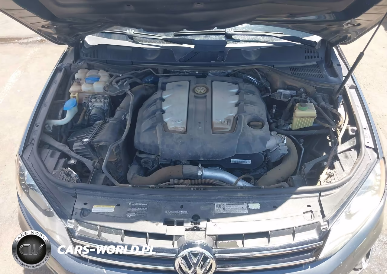 2011 Volkswagen Touareg Tdi Lux VIN:WVGFK9BP6BD004032 - 10