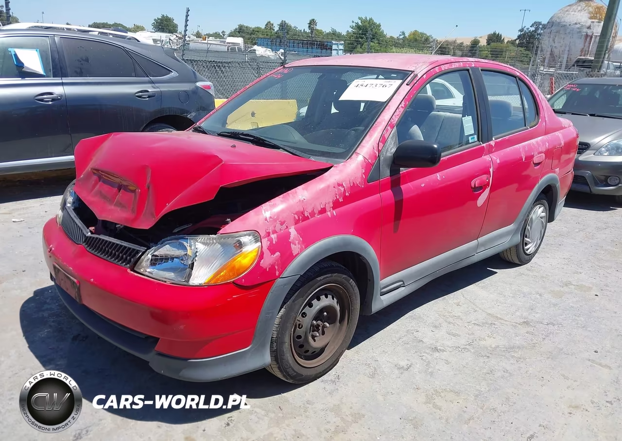 2000 Toyota Echo VIN:JTDBT1230Y0031466 - 2