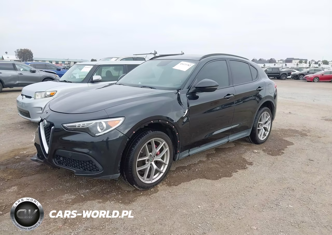2019 ALFA ROMEO STELVIO TI SPORT AWD VIN:ZASPAKBN3K7C71569 - 2