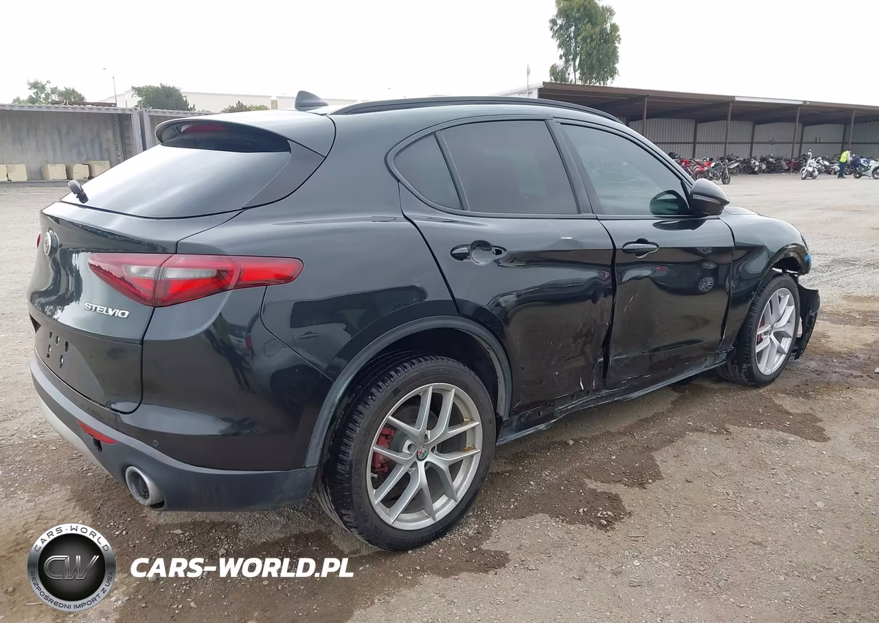 2019 ALFA ROMEO STELVIO TI SPORT AWD VIN:ZASPAKBN3K7C71569 - 4