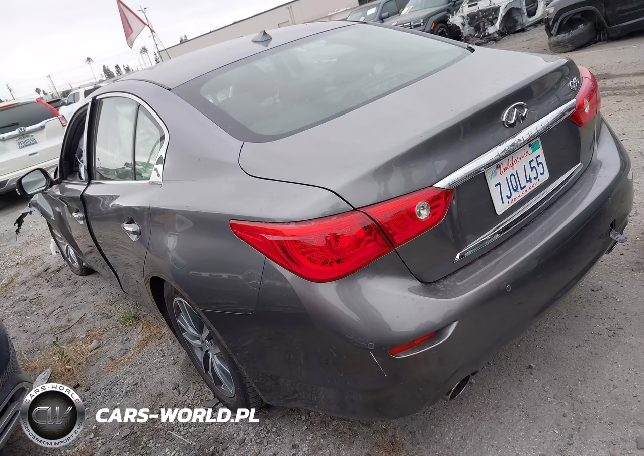 2015 Infiniti Q50 Hybrid Premium VIN:JN1AV7AP6FM790189 - 3