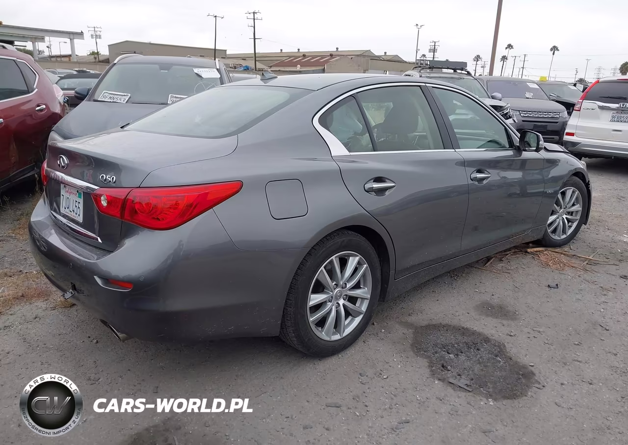 2015 Infiniti Q50 Hybrid Premium VIN:JN1AV7AP6FM790189 - 4