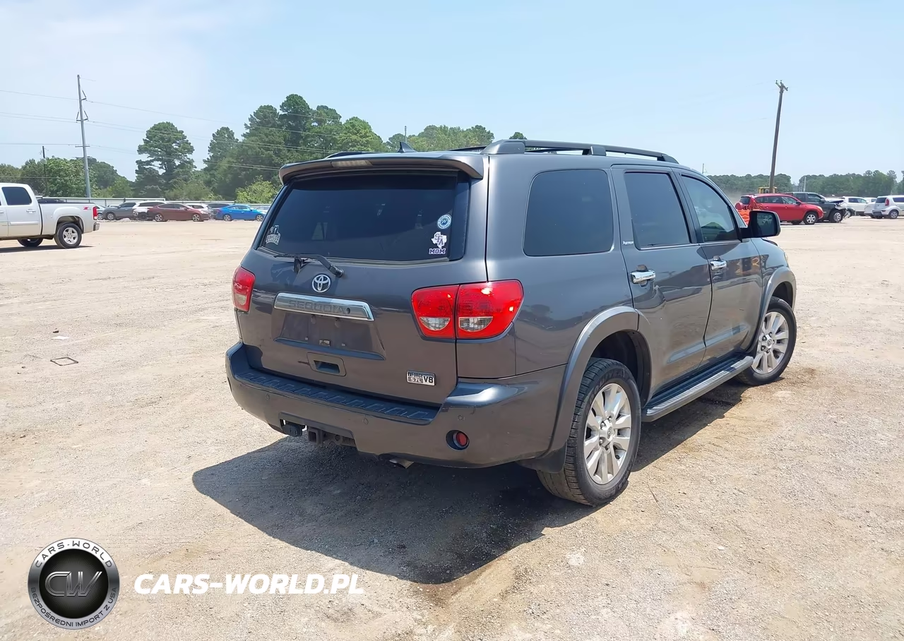 2013 Toyota Sequoia Platinum 5.7L V8 VIN:5TDYY5G16DS045308 - 4