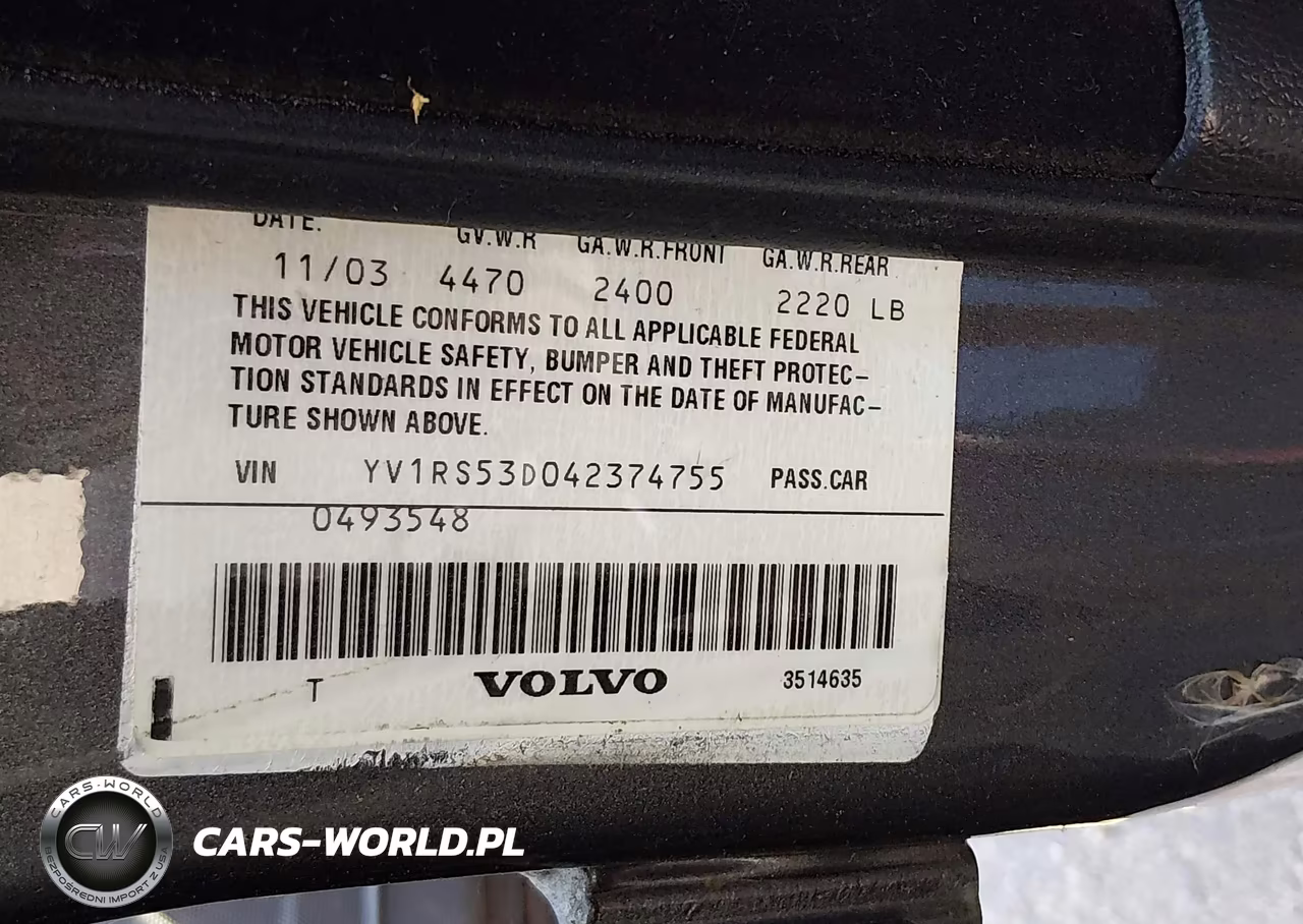 2004 Volvo S60 T5 VIN:YV1RS53D042374755 - 9