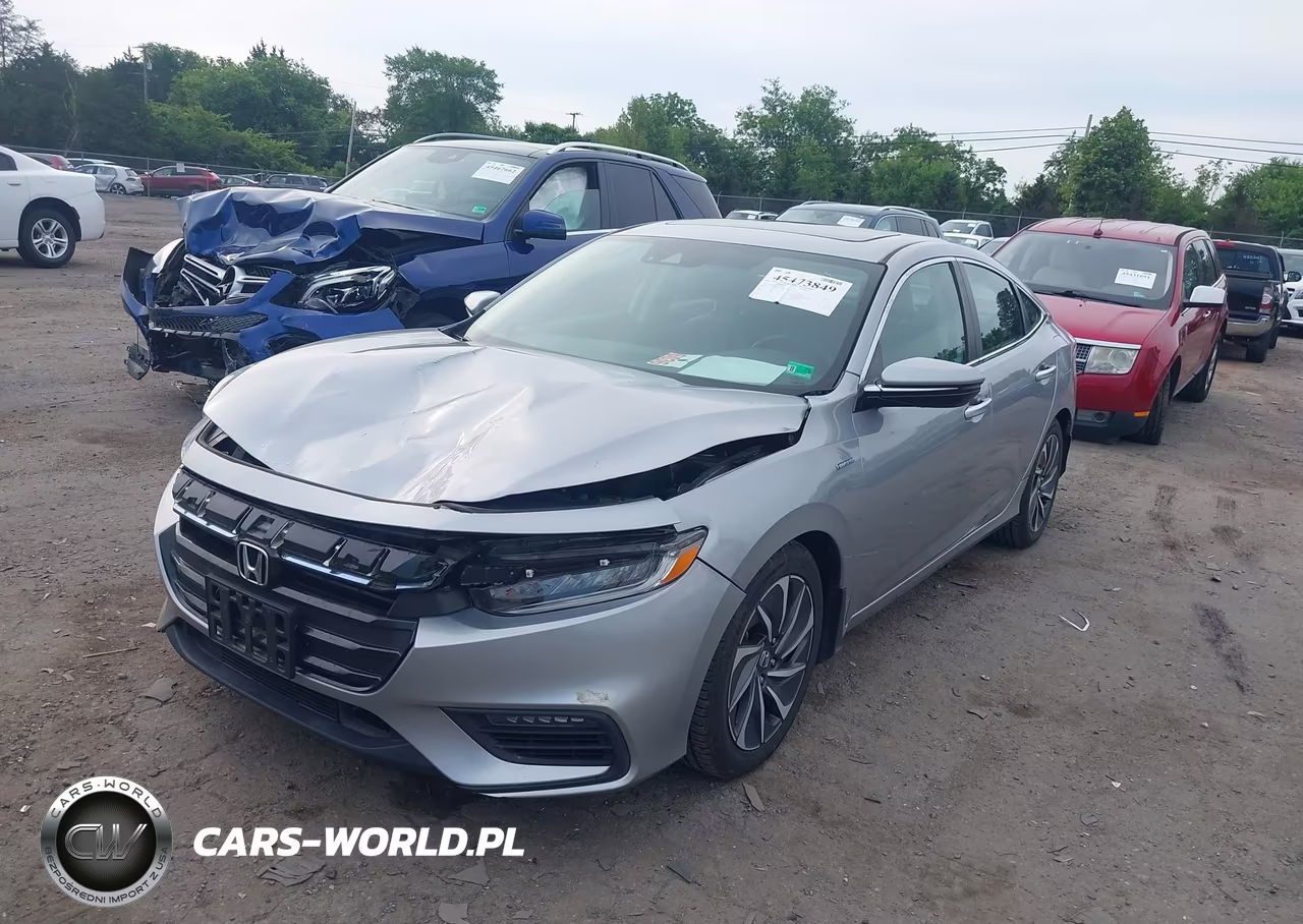 2020 Honda Insight Touring VIN:19XZE4F94LE014470 - 2