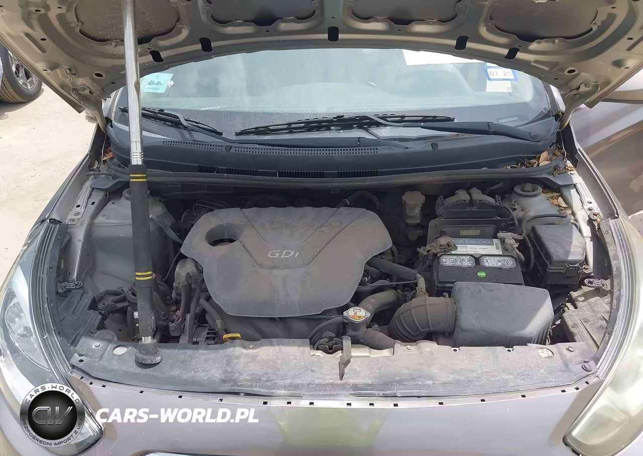 2013 Hyundai Accent Gls VIN:KMHCT4AE5DU347081 - 10