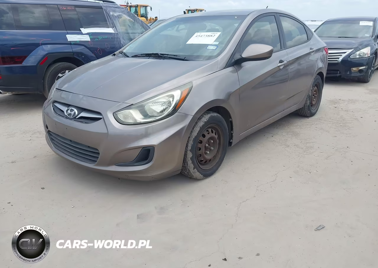 2013 Hyundai Accent Gls VIN:KMHCT4AE5DU347081 - 2