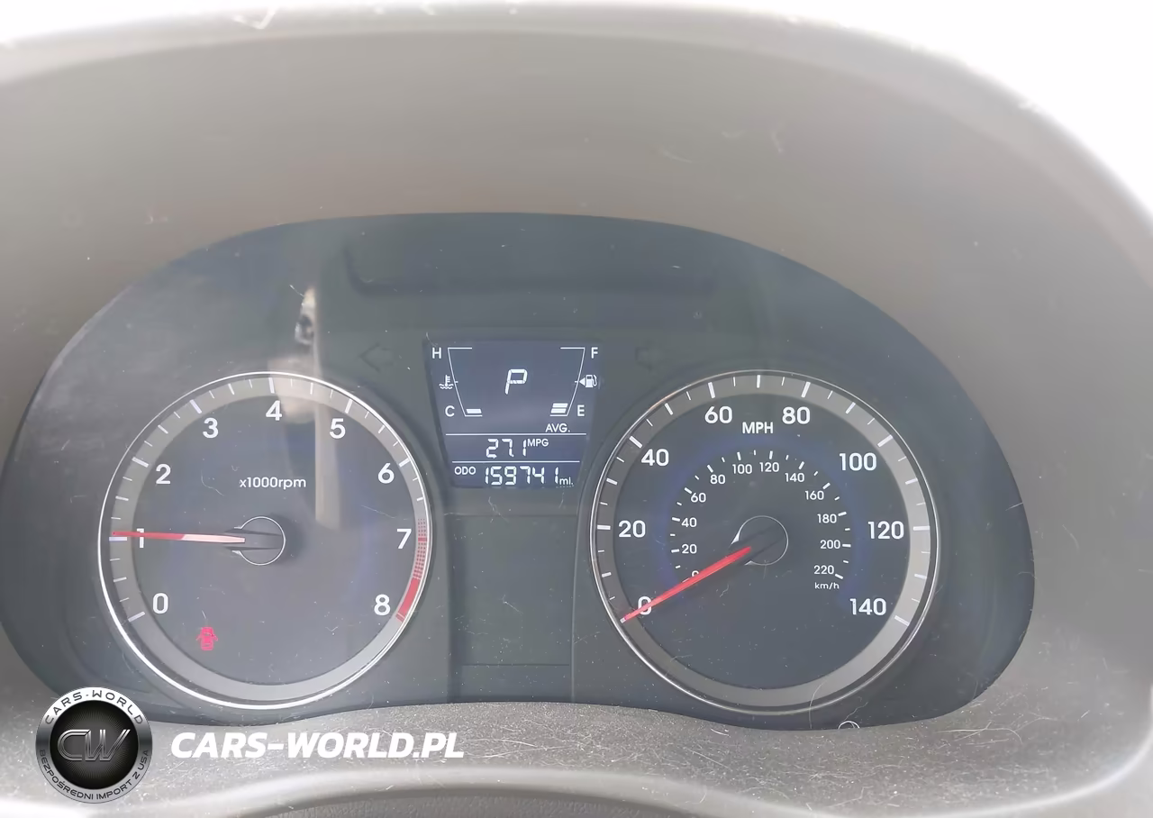2013 Hyundai Accent Gls VIN:KMHCT4AE5DU347081 - 7