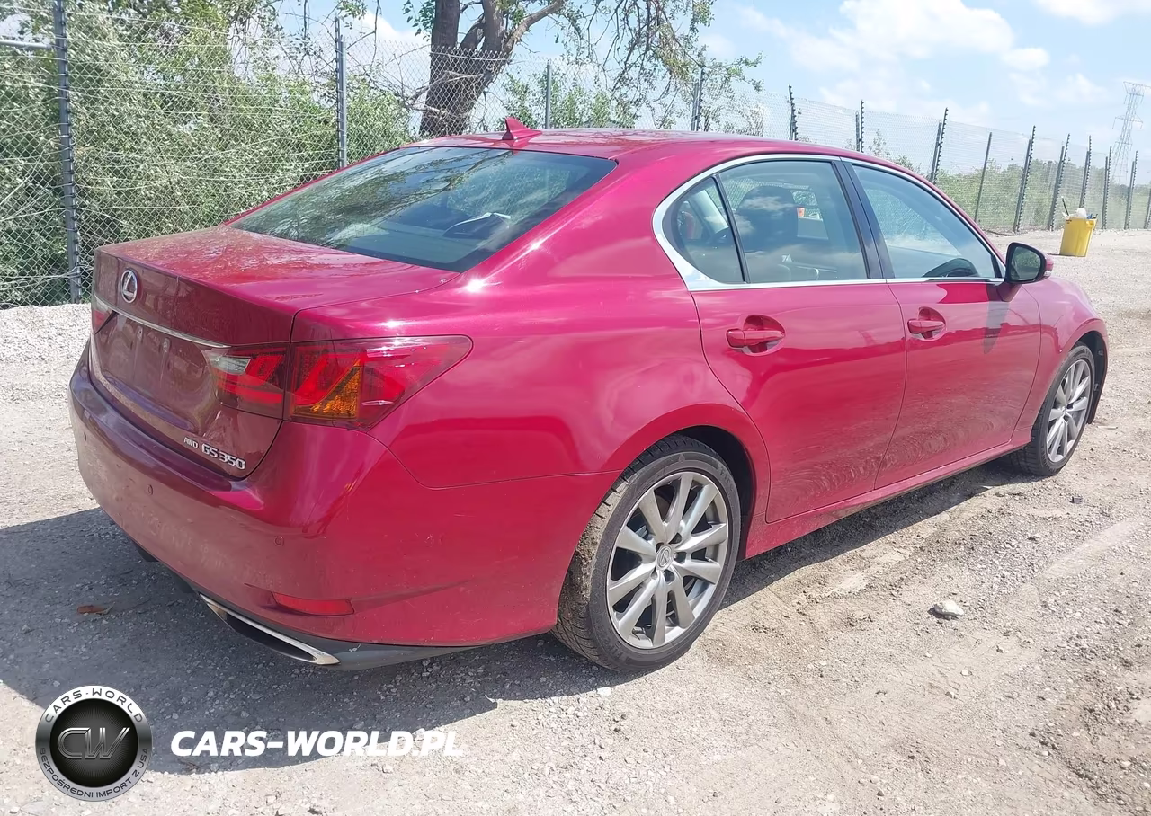 2013 Lexus Gs 350 VIN:JTHCE1BL0D5006139 - 4