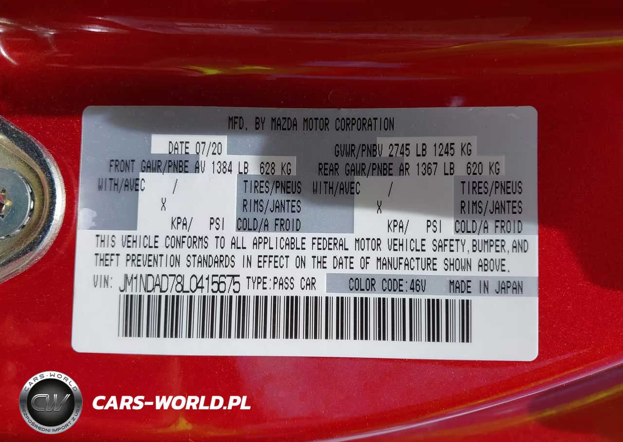 2020 Mazda Mx-5 Miata Grand Touring VIN:JM1NDAD78L0415675 - 9