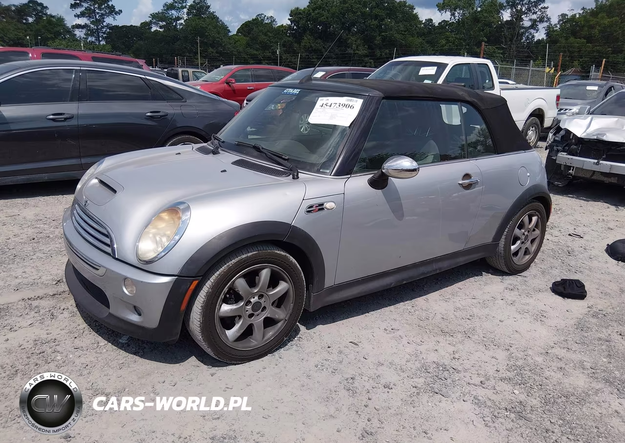 2008 Mini Cooper S VIN:WMWRH33588TU80725 - 2