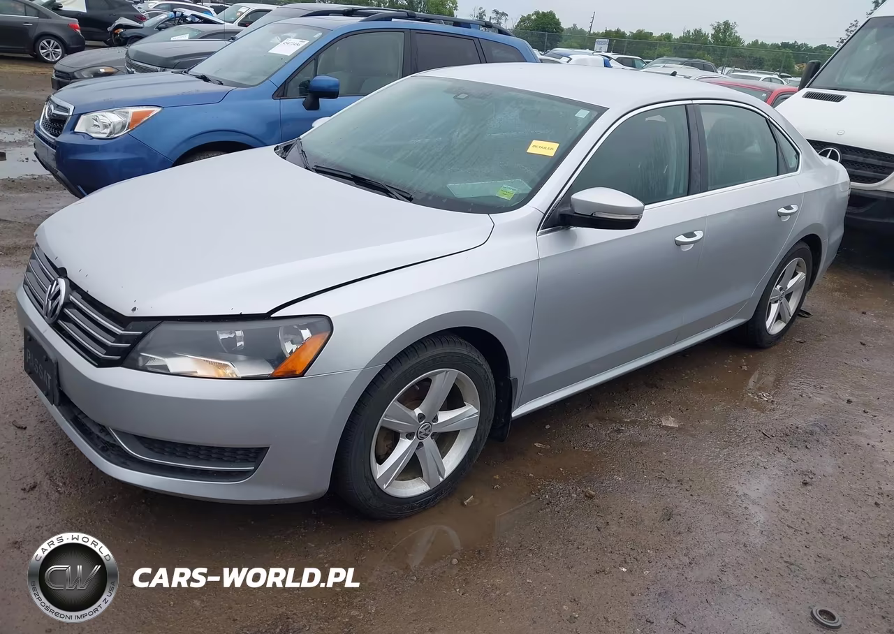 2013 Volkswagen Passat 2.5L Se VIN:1VWBP7A3XDC108567 - 2