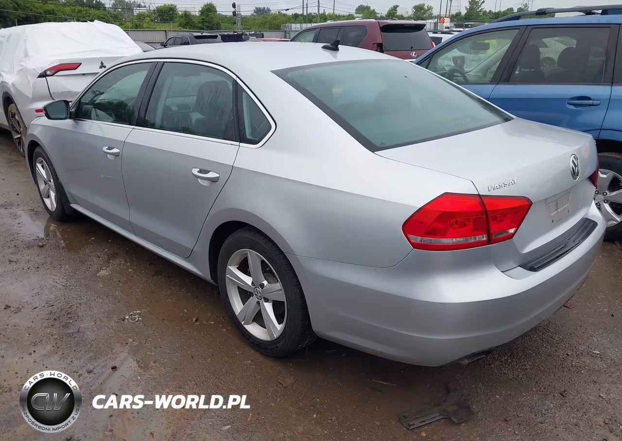 2013 Volkswagen Passat 2.5L Se VIN:1VWBP7A3XDC108567 - 3