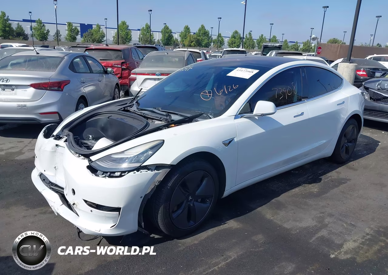 2018 Tesla Model 3 Long Range-Mid Range VIN:5YJ3E1EA7JF162488 - 2