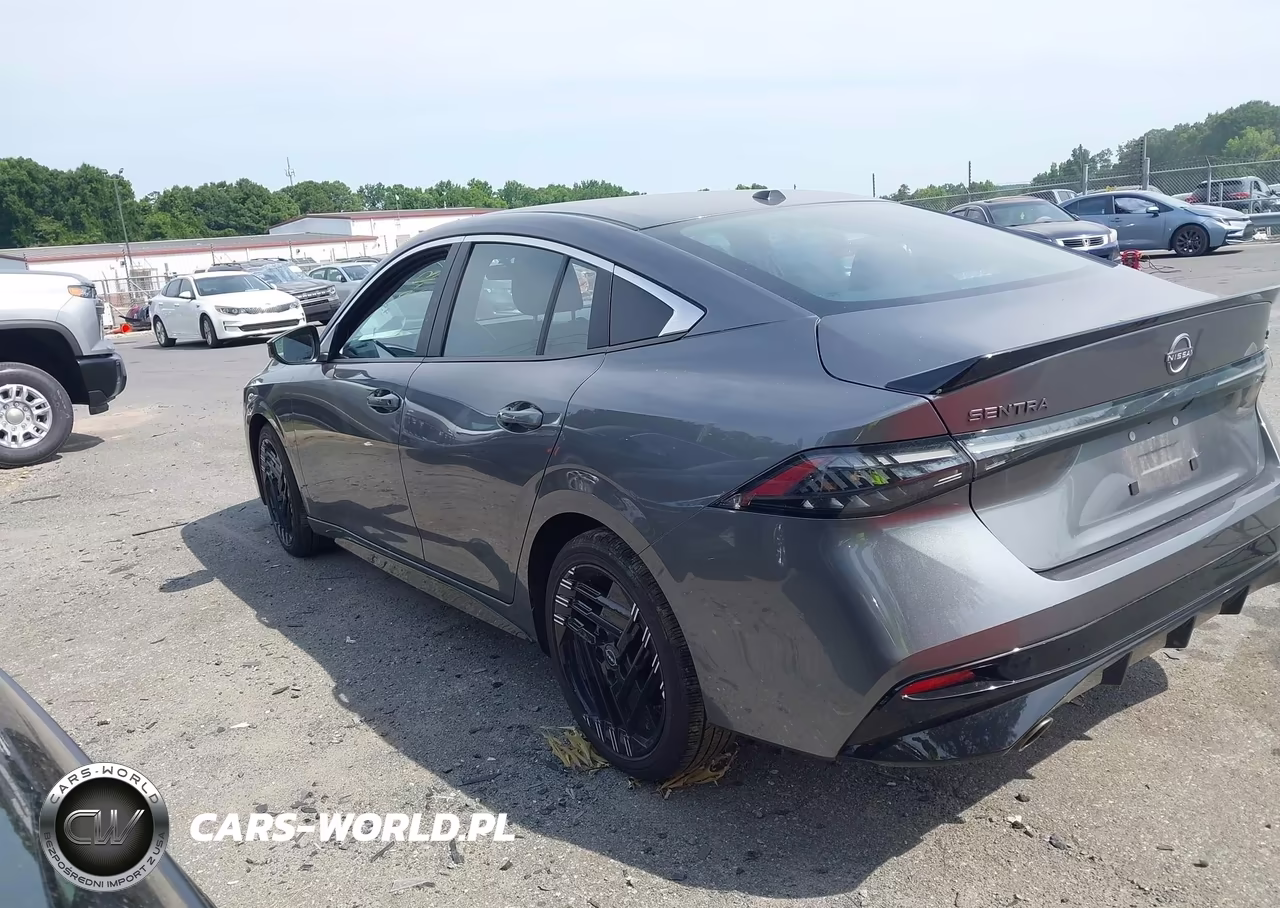 2026 Nissan Sentra Sr VIN:3N1AB9DV5TY210759 - 3