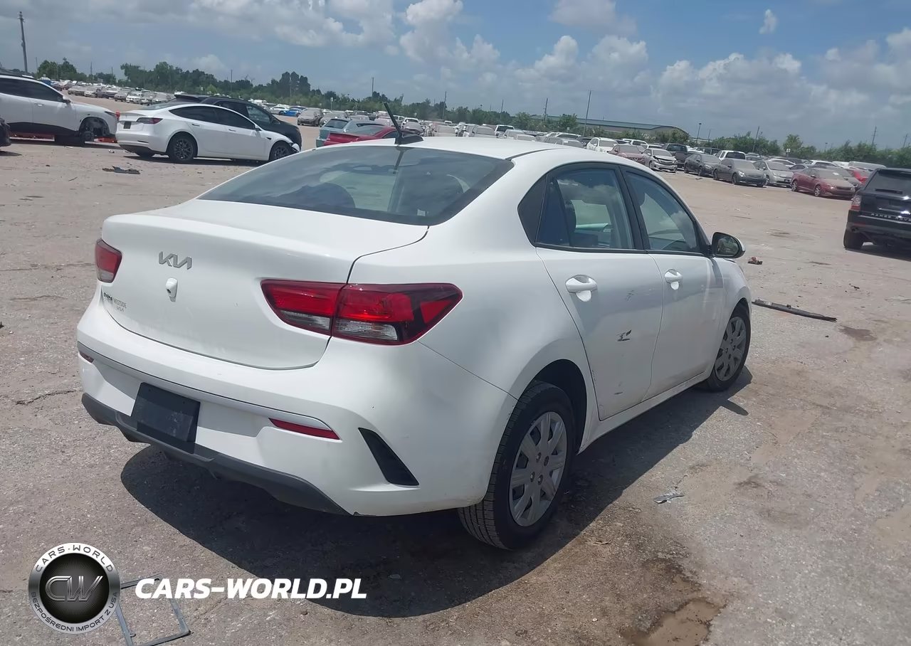 2023 Kia Rio S VIN:3KPA24AD1PE604939 - 4