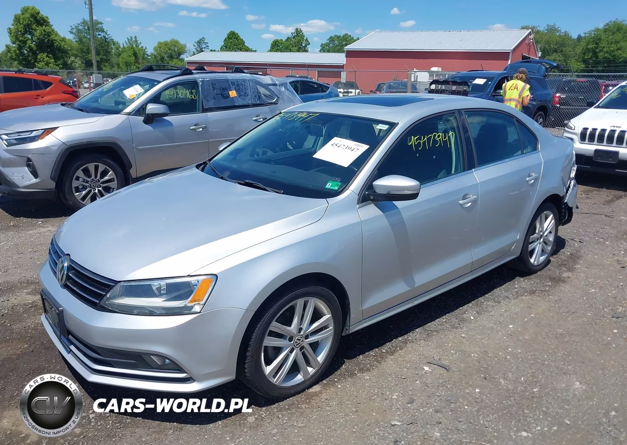 2015 Volkswagen Jetta 2.0L Tdi Sel VIN:3VW3A7AJ4FM307524 - 2