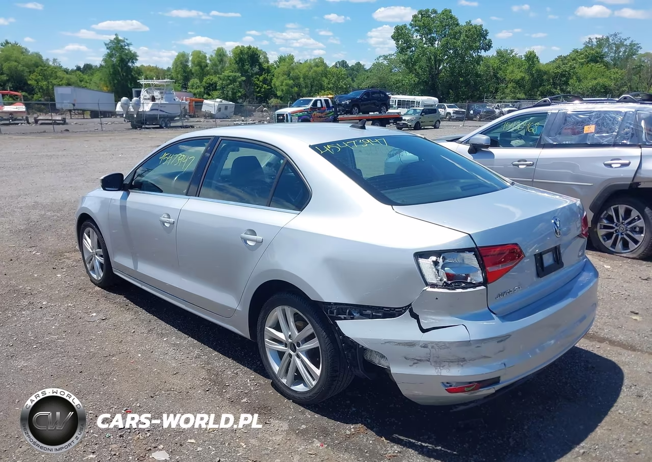 2015 Volkswagen Jetta 2.0L Tdi Sel VIN:3VW3A7AJ4FM307524 - 3