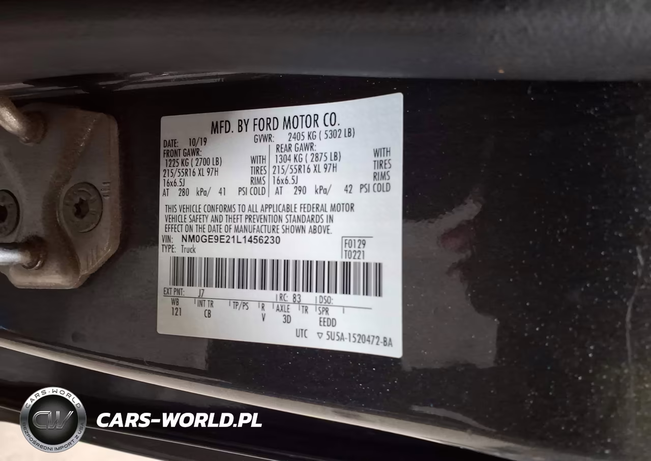 2020 Ford Transit Connect Xl Passenger VIN:NM0GE9E21L1456230 - 9