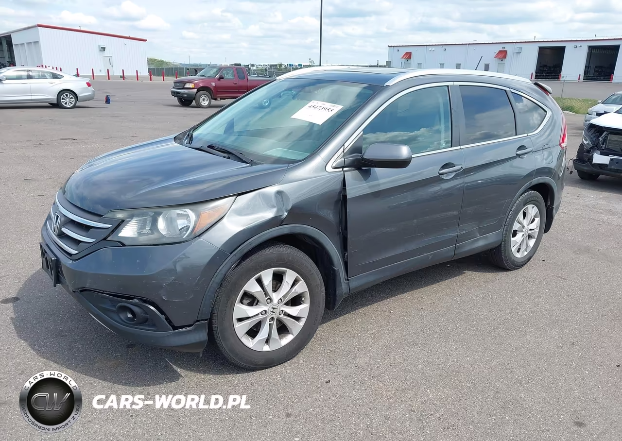 2012 Honda Cr-V Ex-L VIN:2HKRM4H78CH608537 - 2