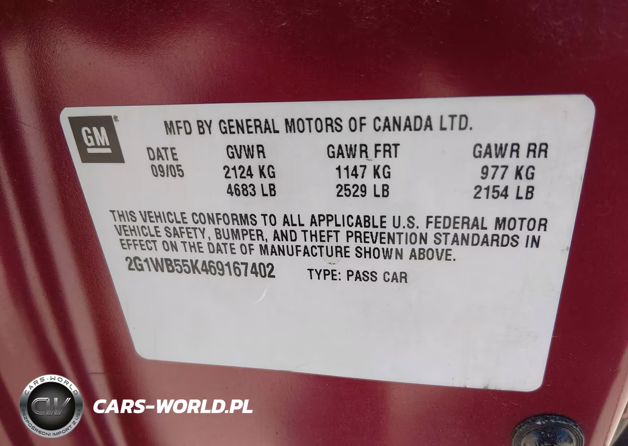 2006 Chevrolet Impala Ls VIN:2G1WB55K469167402 - 9