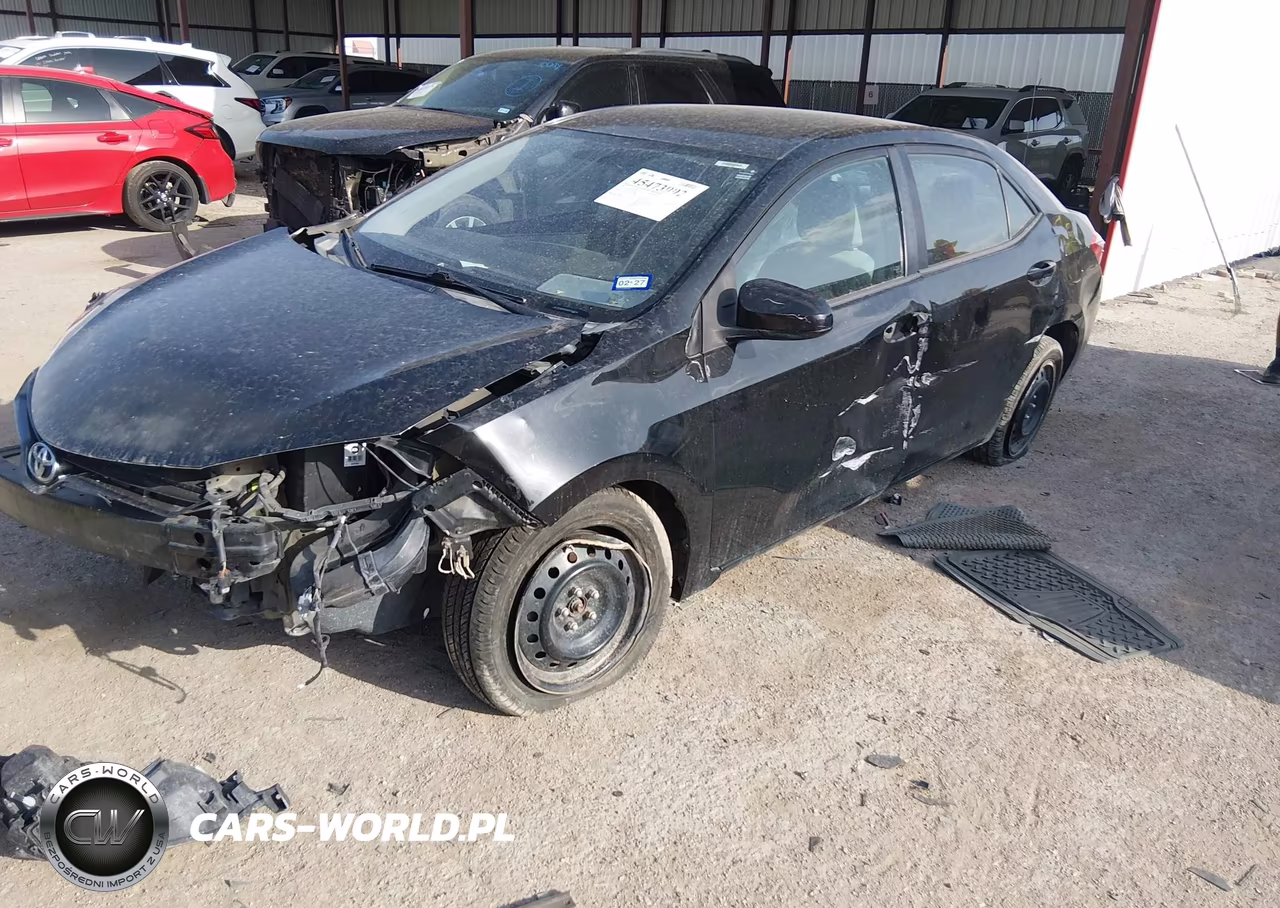 2016 Toyota Corolla Le VIN:5YFBURHE3GP474154 - 2