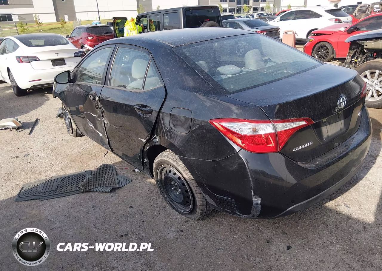 2016 Toyota Corolla Le VIN:5YFBURHE3GP474154 - 3