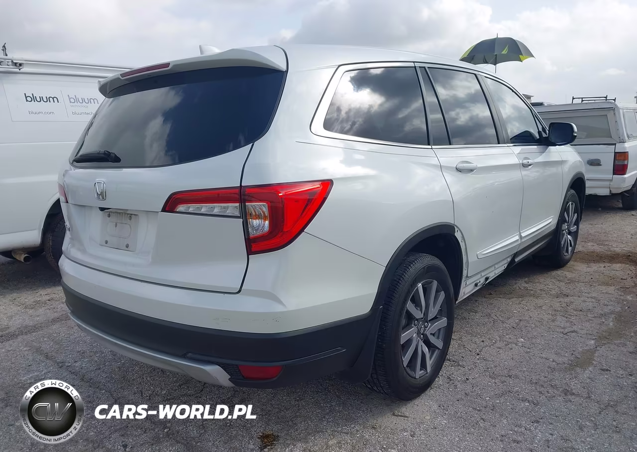 2020 Honda Pilot 2Wd Ex-L VIN:5FNYF5H57LB020489 - 4