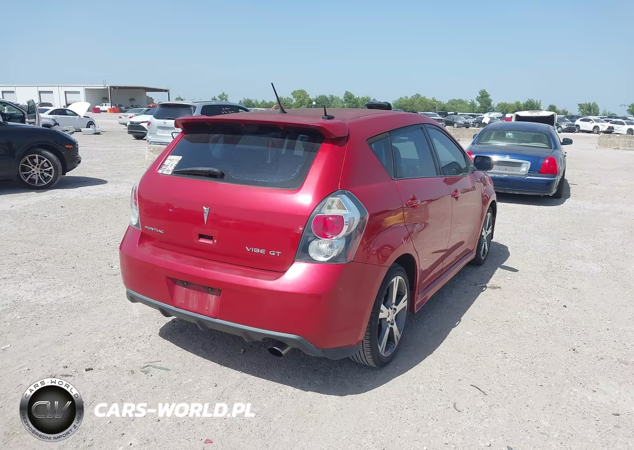 2009 Pontiac Vibe Gt VIN:5Y2SR67009Z442812 - 4