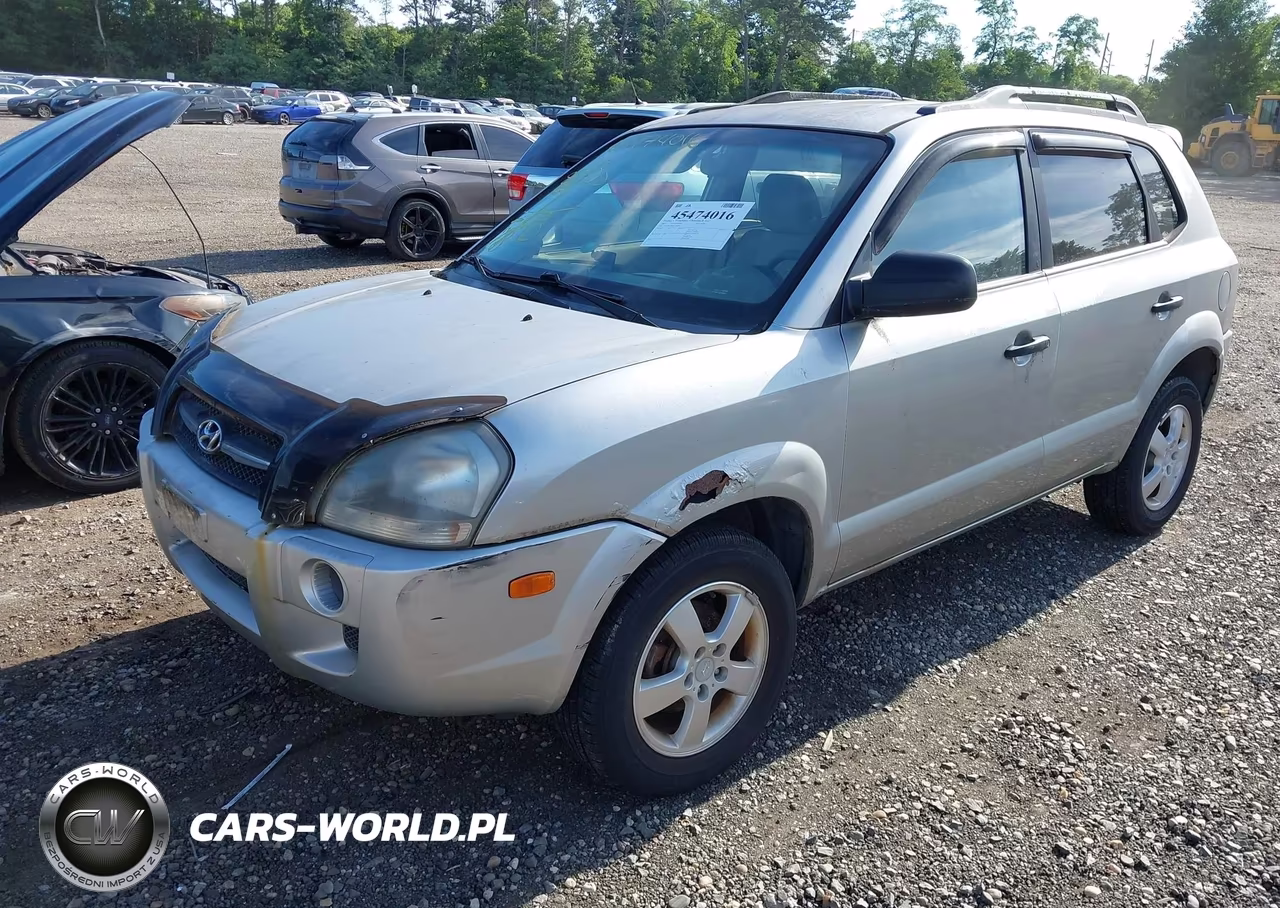 2007 Hyundai Tucson Gls VIN:KM8JM12B67U588787 - 2