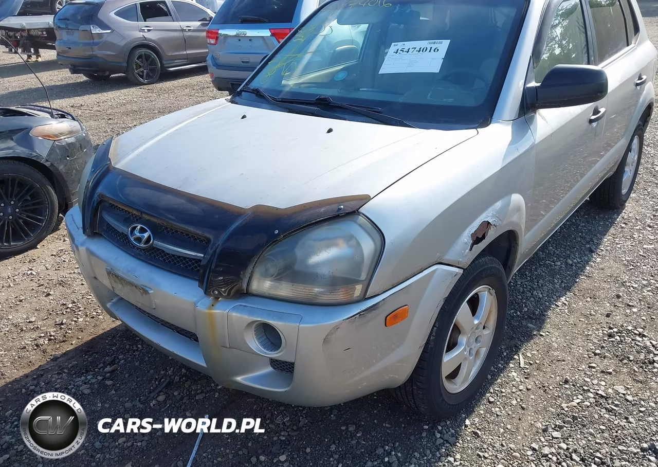 2007 Hyundai Tucson Gls VIN:KM8JM12B67U588787 - 6