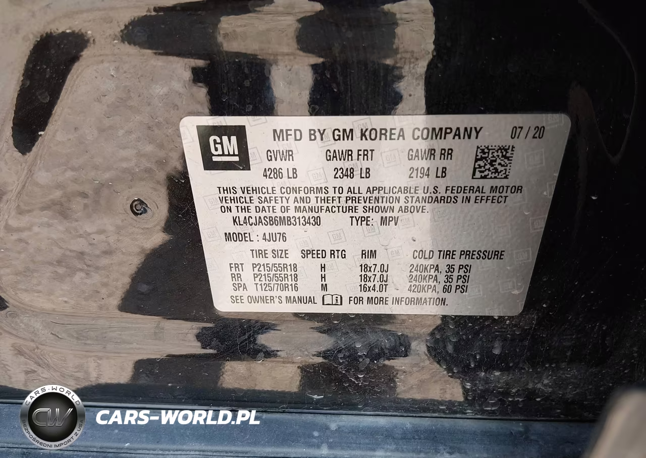 2021 Buick Encore Fwd Preferred VIN:KL4CJASB6MB313430 - 9