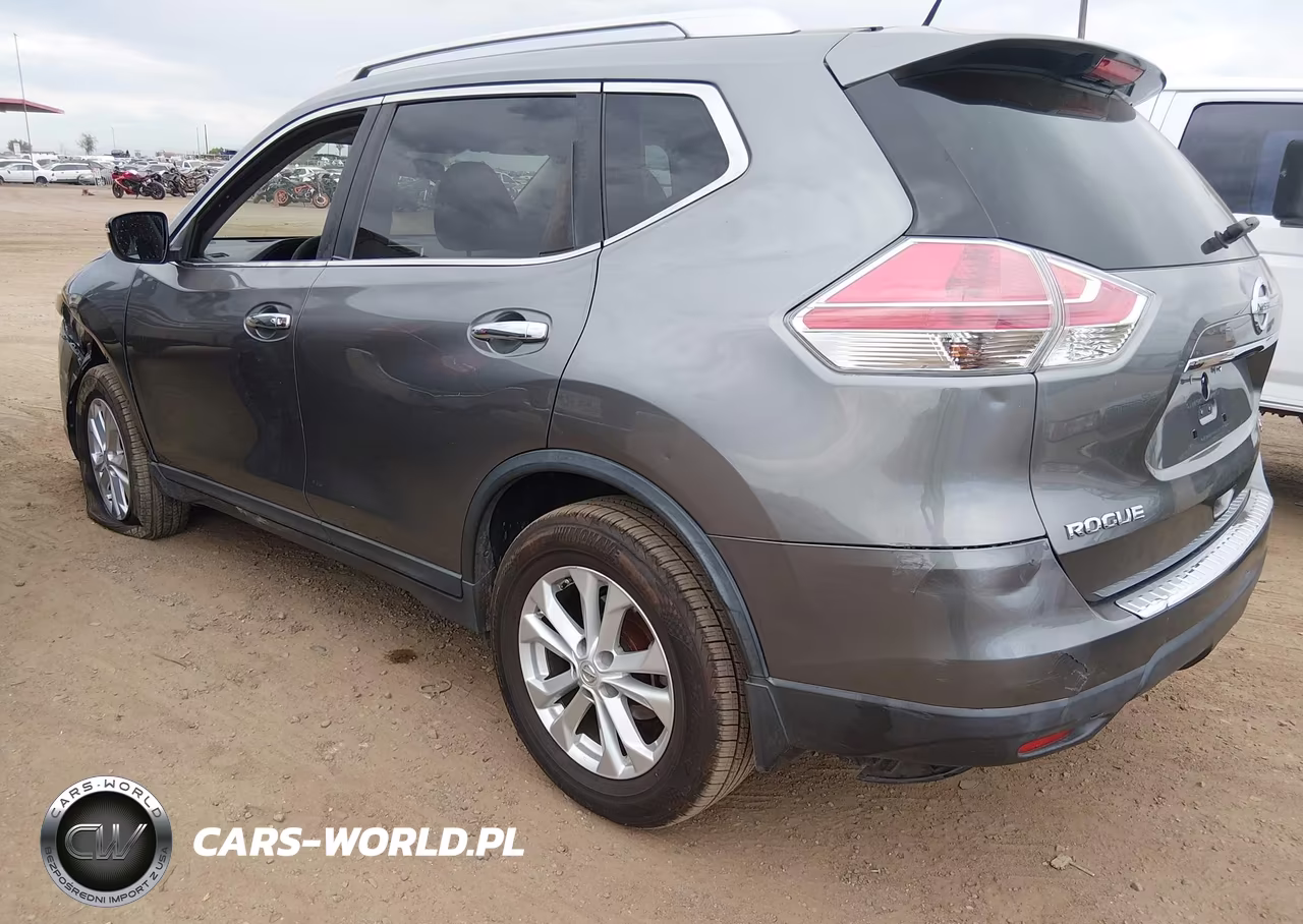 2015 Nissan Rogue Sv VIN:KNMAT2MV9FP555364 - 3