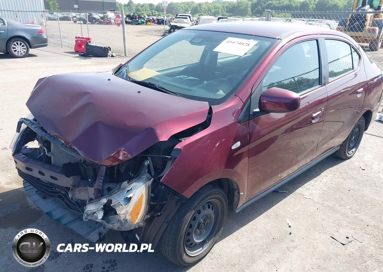 2022 Mitsubishi Mirage G4 Es VIN:ML32FUFJ6NHF03643 - 2