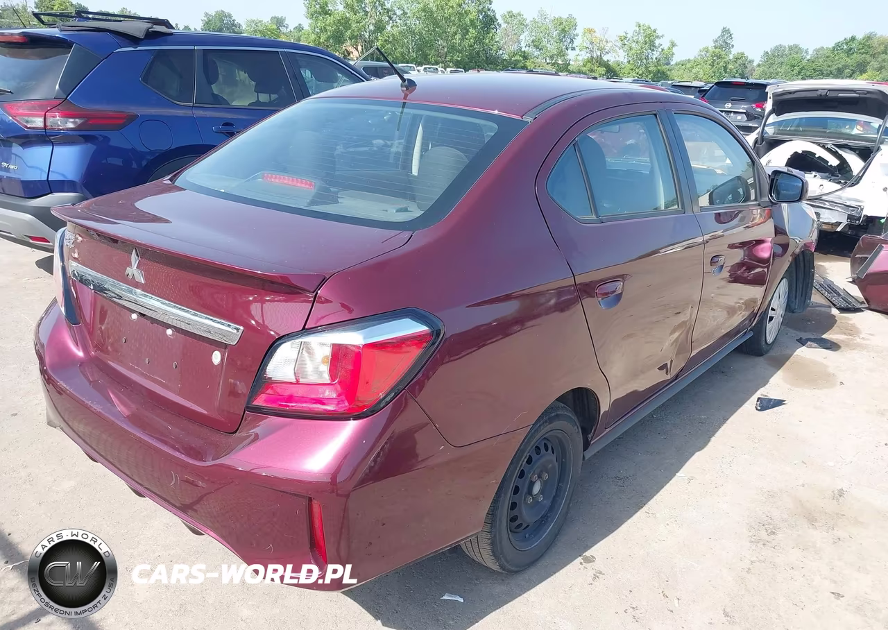 2022 Mitsubishi Mirage G4 Es VIN:ML32FUFJ6NHF03643 - 4