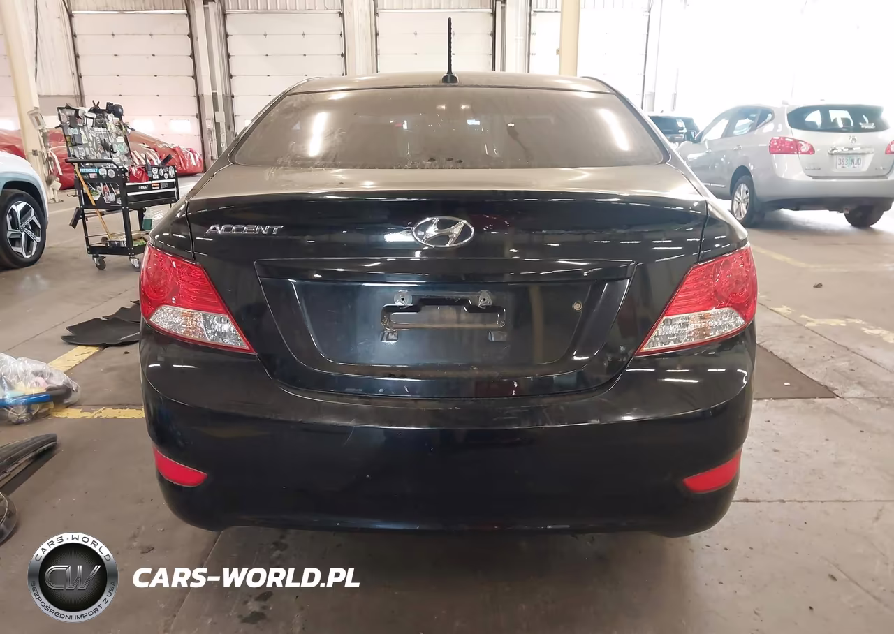 2014 Hyundai Accent Gls VIN:KMHCT4AE6EU699345 - 17