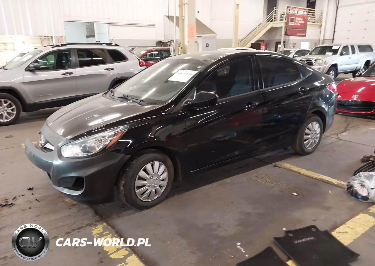 2014 Hyundai Accent Gls VIN:KMHCT4AE6EU699345 - 2