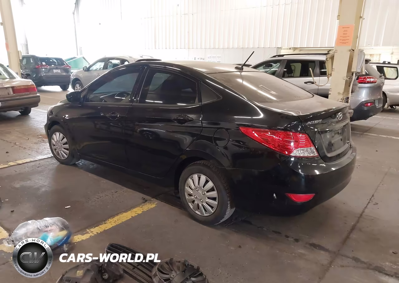 2014 Hyundai Accent Gls VIN:KMHCT4AE6EU699345 - 3