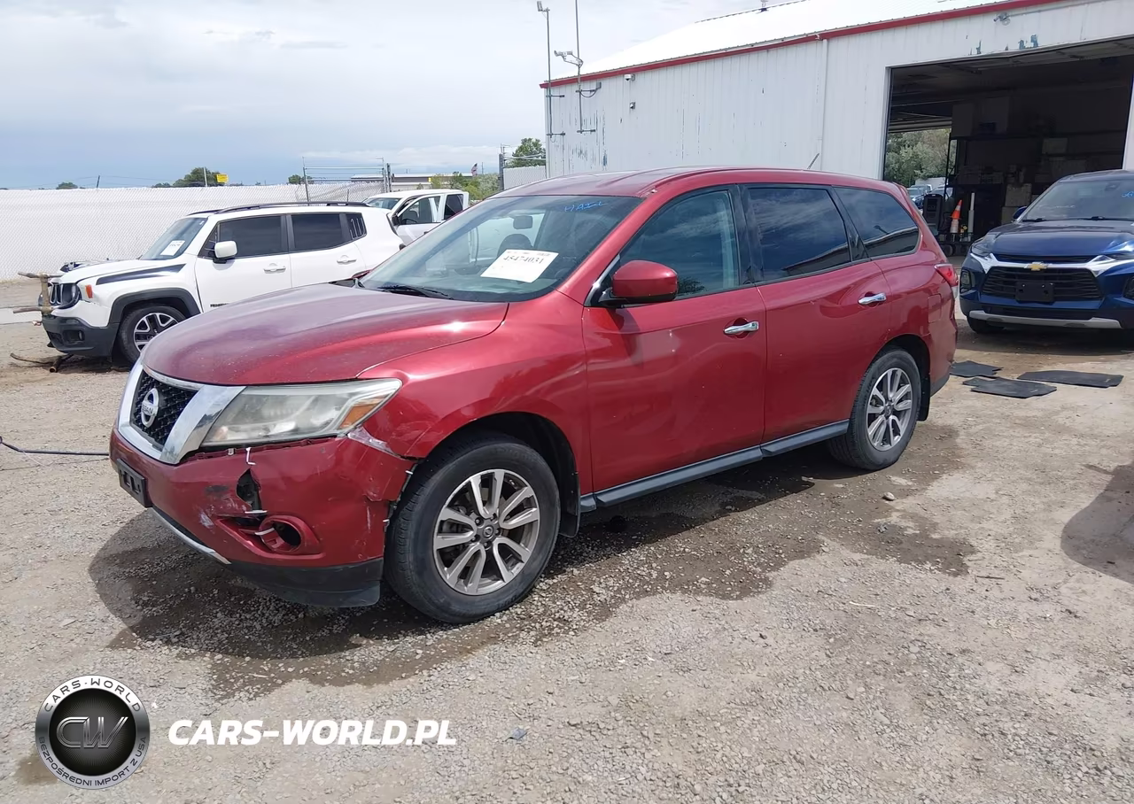 2013 Nissan Pathfinder S VIN:5N1AR2MM1DC670238 - 2