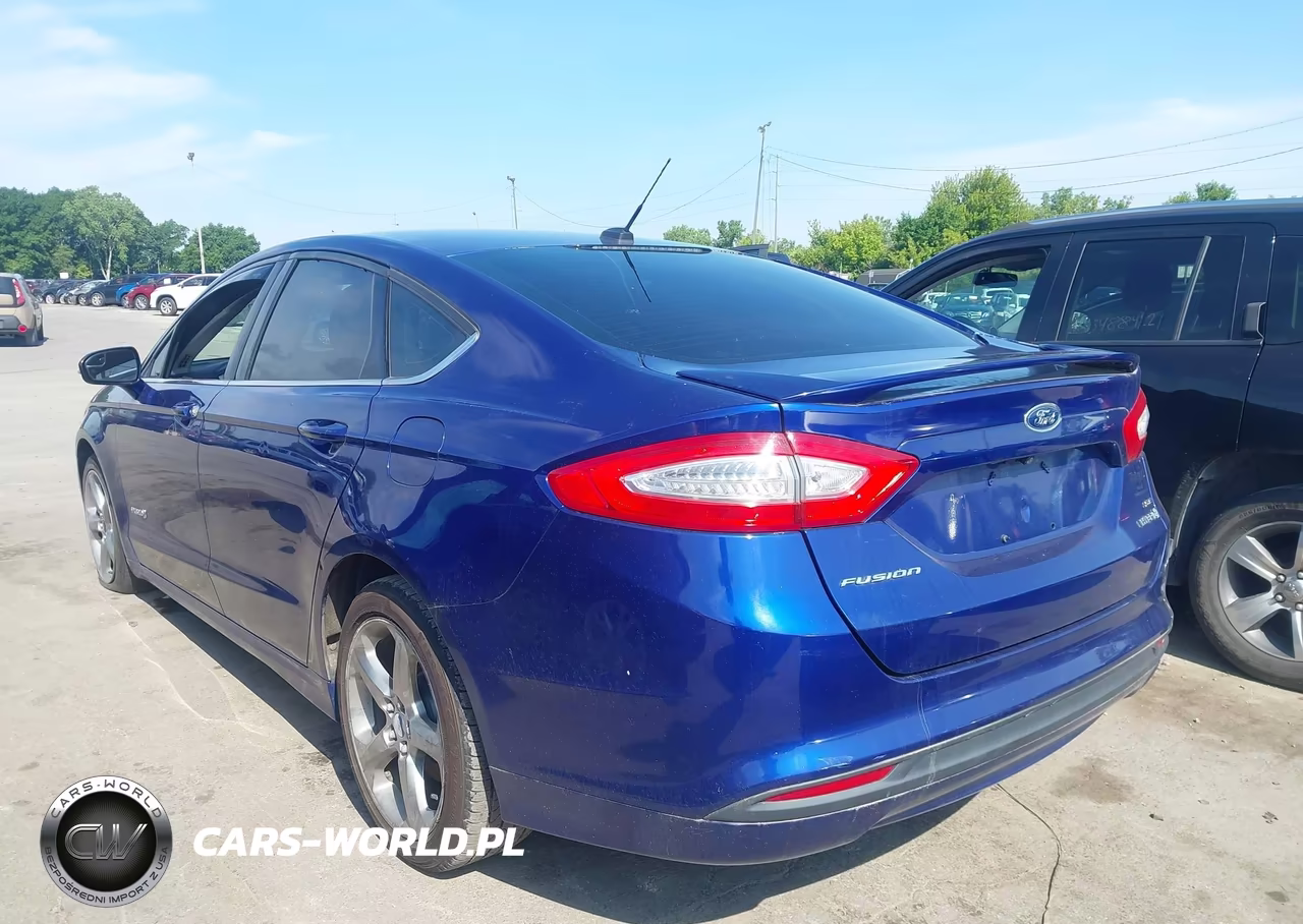 2013 Ford Fusion Hybrid Se VIN:3FA6P0LU0DR128836 - 3
