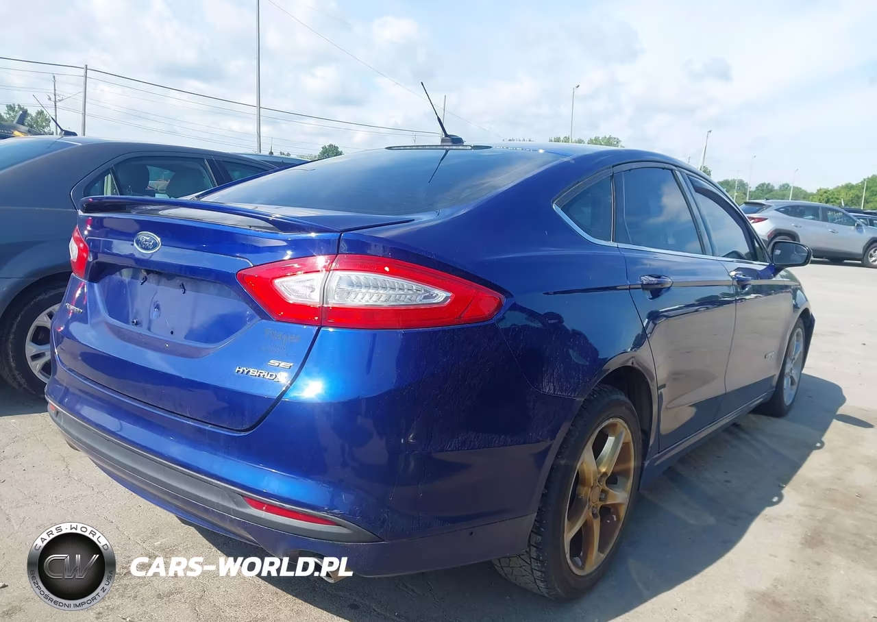 2013 Ford Fusion Hybrid Se VIN:3FA6P0LU0DR128836 - 4