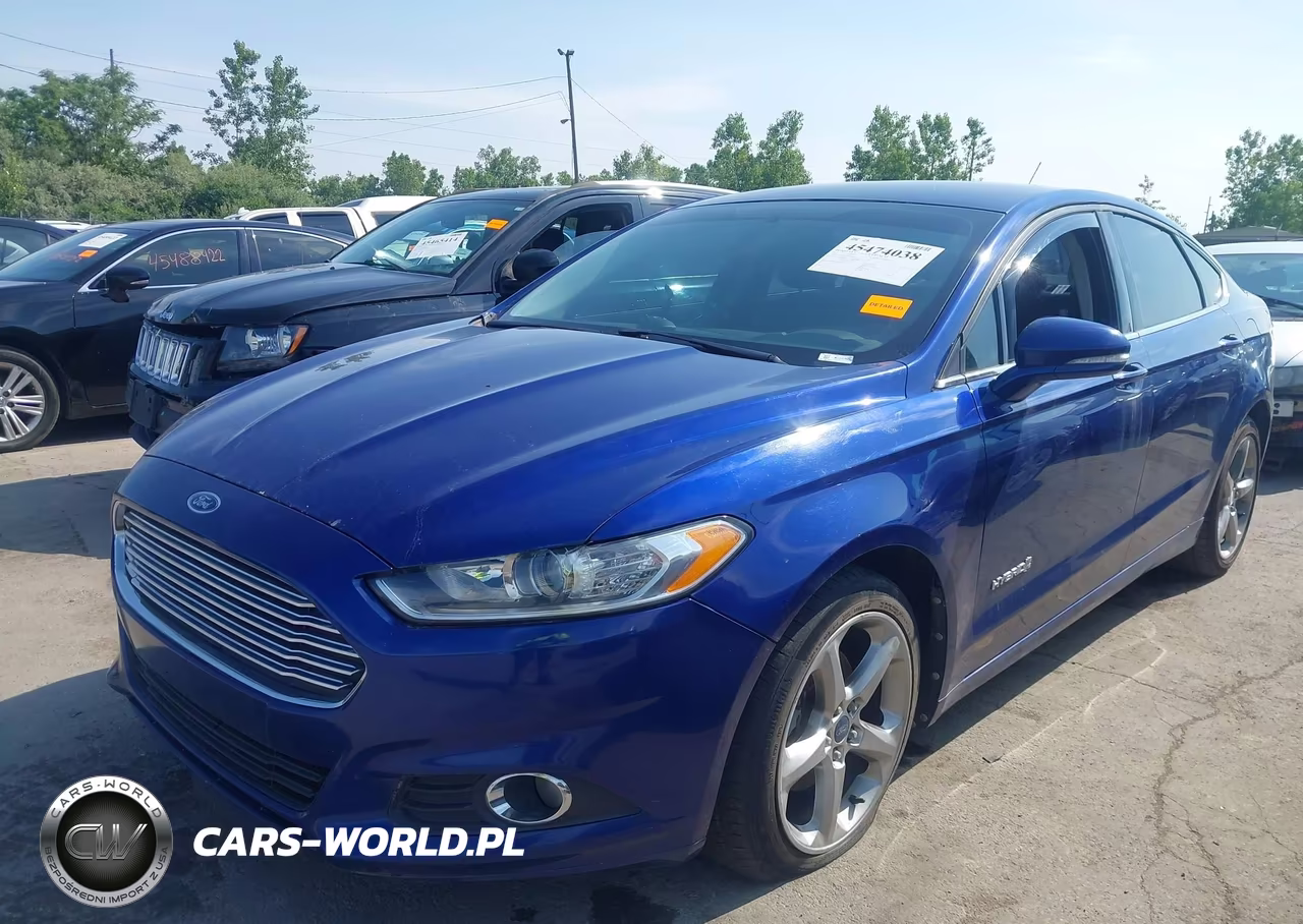 2013 Ford Fusion Hybrid Se VIN:3FA6P0LU0DR128836 - 6