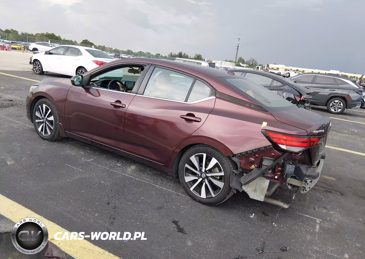2021 Nissan Sentra Sv Xtronic Cvt VIN:3N1AB8CV9MY294002 - 3