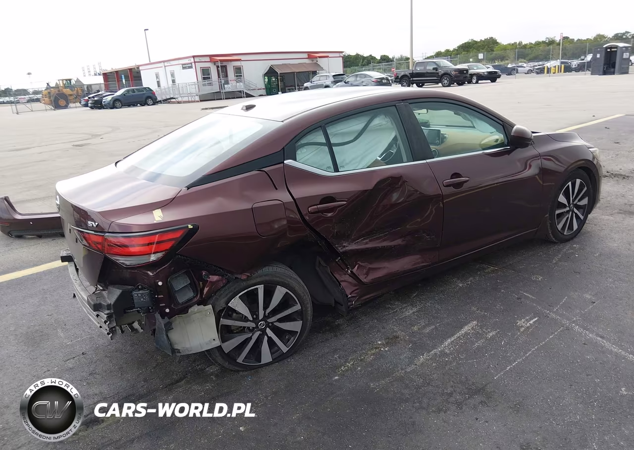 2021 Nissan Sentra Sv Xtronic Cvt VIN:3N1AB8CV9MY294002 - 4
