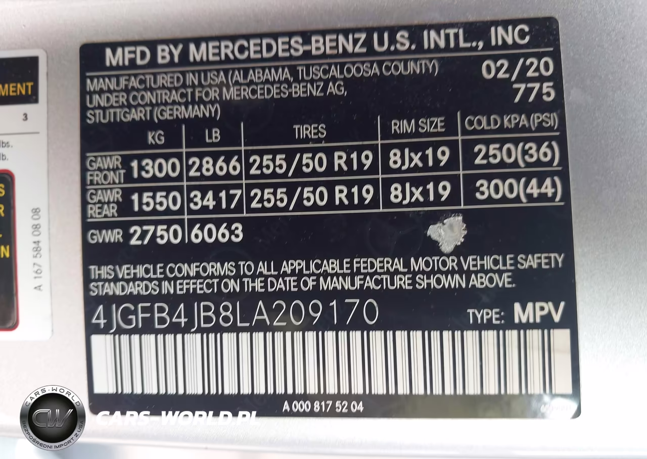 2020 Mercedes-Benz Gle 350 VIN:4JGFB4JB8LA209170 - 9