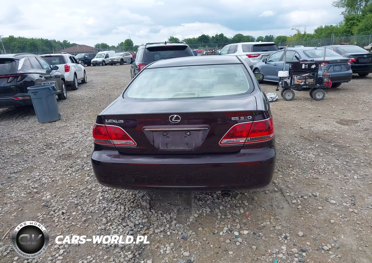 2005 Lexus Es 330 VIN:JTHBA30G755072438 - 17