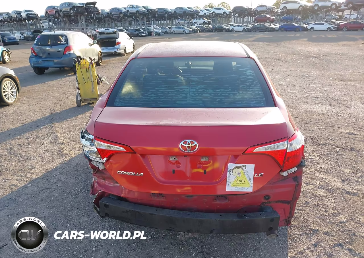 2016 Toyota Corolla Le VIN:5YFBURHE5GP377005 - 16